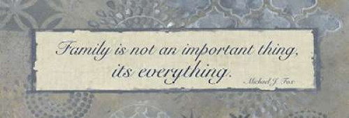 Family Is Everything Poster Print by Smith Haynes - Item # VARPDXSH8PL004A