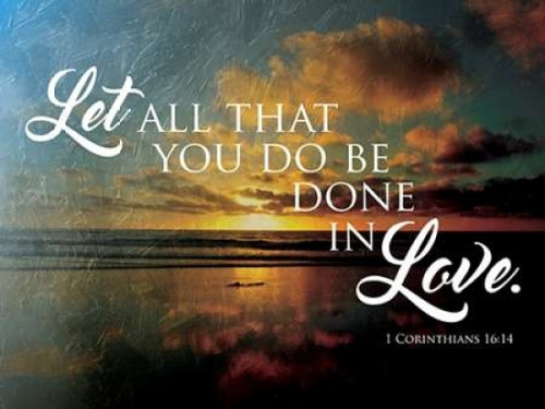 Let Love Poster Print by Jace Grey - Item # VARPDXJGRC504A