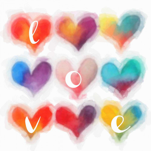 Heart Love Poster Print by Taylor Greene - Item # VARPDXTGSQ357B