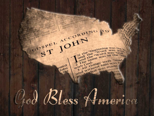 God Bless America Poster Print by Sheldon Lewis - Item # VARPDXSLBRC336A