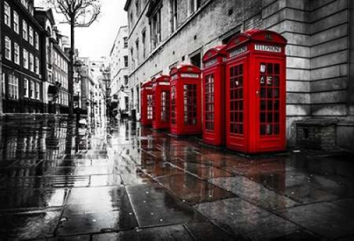 London Phone Booths Poster Print by Victoria Brown - Item # VARPDXVKRC006C