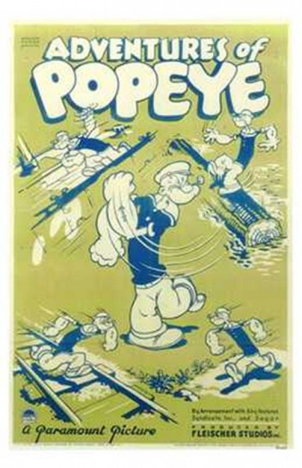 Adventures of Popeye Movie Poster (11 x 17) - Item # MOV143429