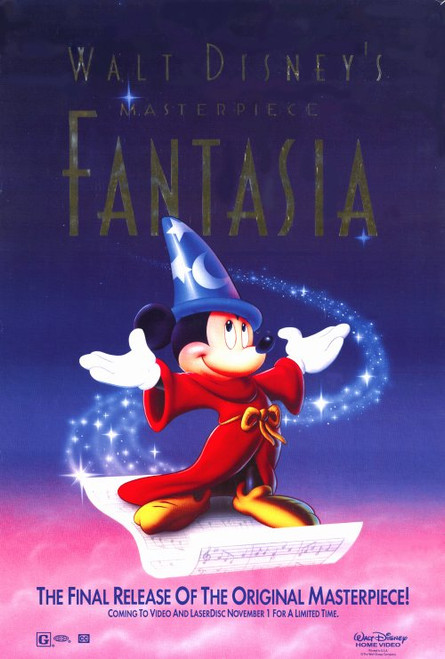 Fantasia Movie Poster (27 x 40) - Item # MOVGI2115