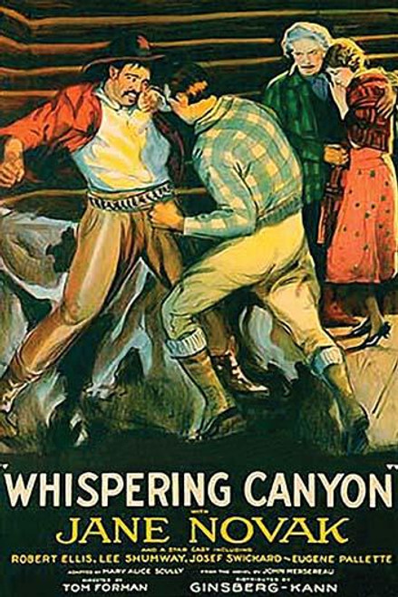 Cowboy Fisticuffs.  High quality vintage art reproduction by Buyenlarge.  One of many rare and wonderful images brought forward in time.  I hope they bring you pleasure each and every time you look at them. Poster Print by Unknown - Item # VARBLL0587