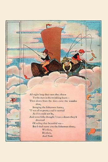 A poem by Eugene field..  High quality vintage art reproduction by Buyenlarge.  One of many rare and wonderful images brought forward in time.  I hope they bring you pleasure each and every time you look at them. Poster Print by Eugene Field - Item #