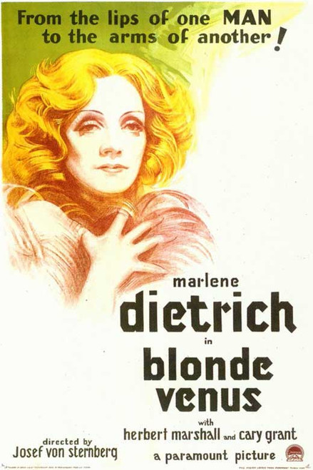 Blonde Venus Movie Poster (11 x 17) - Item # MOVID1982