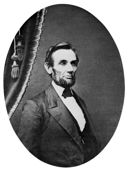 Abraham Lincoln /N(1809-1865). 16Th President Of The United States. Photographed By C.S. German In Springfield, Illinois, January 1861, This Is One Of The Earliest Portraits Of A Full-Bearded Lincoln. Poster Print by Granger Collection - Item # VARGR