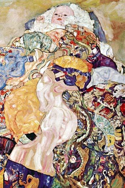 Baby   .  High quality vintage art reproduction by Buyenlarge.  One of many rare and wonderful images brought forward in time.  I hope they bring you pleasure each and every time you look at them. Poster Print by Gustav  Klimt - Item # VARBLL05872567