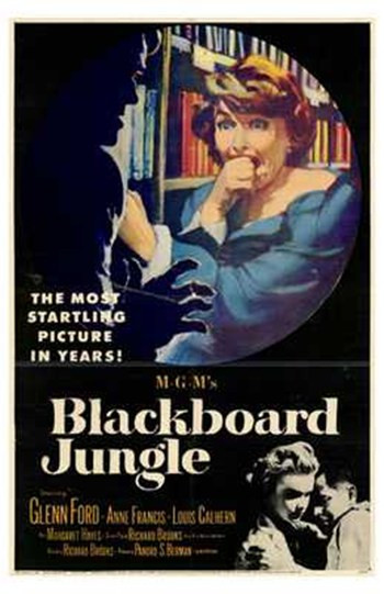Blackboard Jungle Movie Poster (11 x 17) - Item # MOV196339