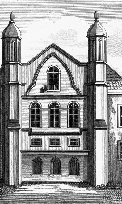 London: House Of Commons. /Nexterior Of The House Of Commons (Formerly St. Stephen'S Chapel), Westminster Hall, London, England, As Viewed From The River Thames. Line Engraving, English, 18Th Century. Poster Print by Granger Collection - Item # VARGR