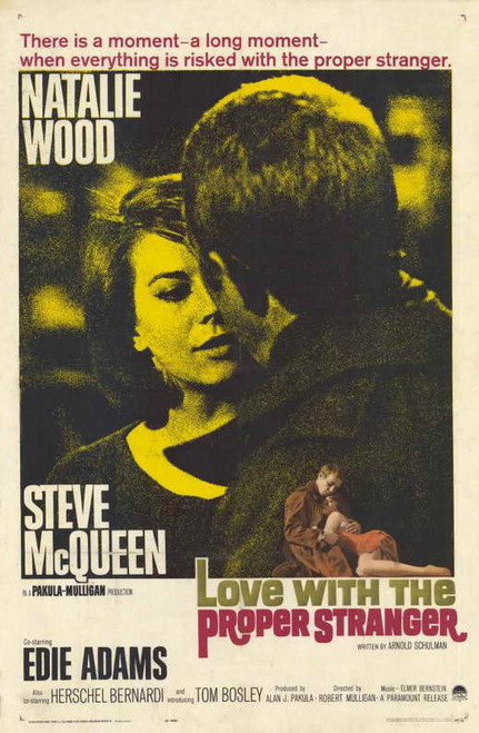 Love with the Proper Stranger Movie Poster (11 x 17) - Item # MOVIF7082
