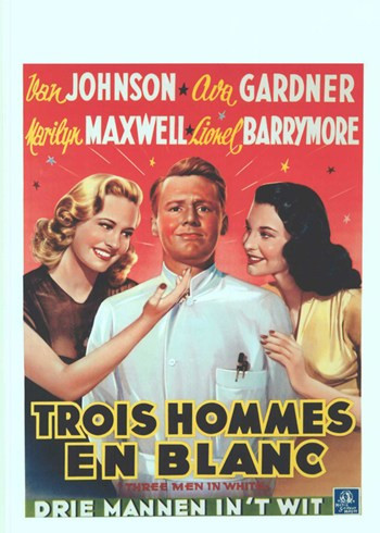 Three men In White Movie Poster (11 x 17) - Item # MOV412762