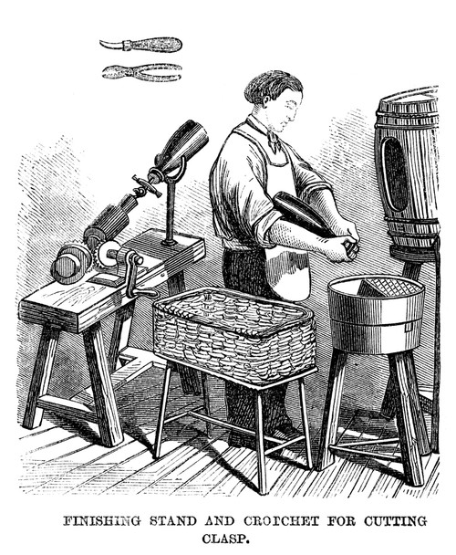 Winemaking: Finishing, 1866. /Na Winemaker Uncorking Bottles Of Sparkling Wine To Remove Sediment Before It Is Sweetened And Re-Corked. At The Longworth Winery In Ohio. Engraving, American, 1866. Poster Print by Granger Collection - Item # VARGRC0266