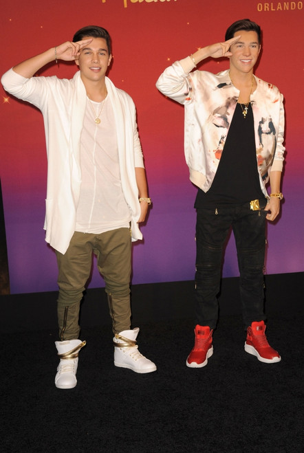 Austin Mahone, Austin Mahone Wax Figure At A Public Appearance For Austin Mahone Wax Figure Unveiling At Madame Tussauds, Madame Tussauds New York, New York, Ny August 11, 2015. Photo By Kristin CallahanEverett Collection Celebrity ( - Item # VAREVC1