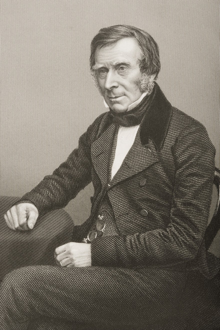Sir Benjamin Collins Brodie, 1783-1862. British Surgeon, Philosopher, Writer And Statesman. Engraved By D.J.Pound From A Photograph By Maull And Polyblank. From The Book The Drawing-Room Of Eminent Personages Volume 2. Published In London 1860 Poster