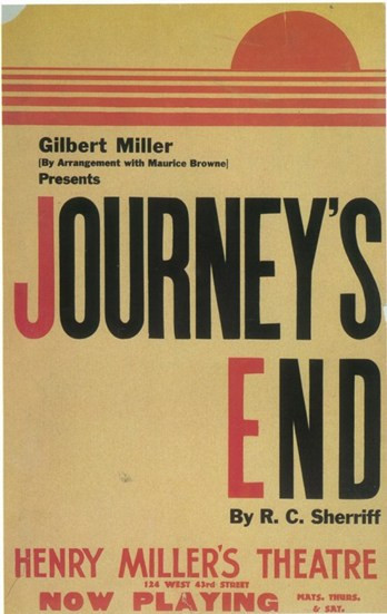 Journey's End (Broadway) Movie Poster (11 x 17) - Item # MOV407629