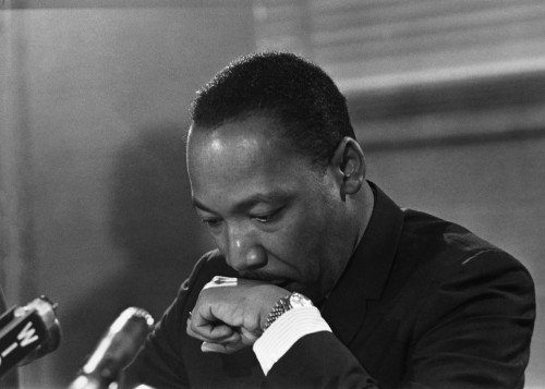 Martin Luther King, Jr. /N(1929-1968). American Clergyman And Civil Rights Leader. King At A Press Conference Where He Announced That He Would Not Be Running For President Of The United States, April 1967. Poster Print by Granger Collection - Item # Martin Luther King, Jr. /N(1929-1968). American Clergyman And Civil Rights Leader. King At A Press Conference Where He Announced That He Would Not Be Running For President Of The United States, April 1967. Poster Print by Granger Collection - Item #