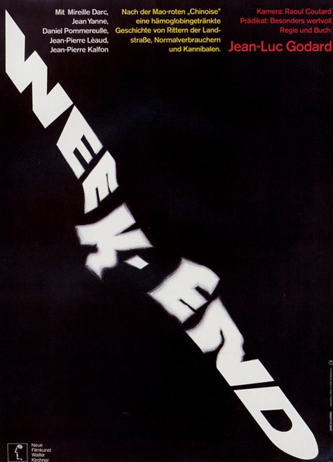 Week-end Movie Poster (11 x 17) - Item # MOVAE0057
