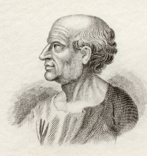 Marcus Porcius Cato, 234 Bc To 149 Bc. Roman Statesman, Commonly Surnamed Censorius, The Censor, Sapiens, The Wise, Priscus, The Ancient, Major, The Elder Or Cato The Censor. From Crabb's Historical Dictionary Published 1825. PosterPrint - Item # VAR