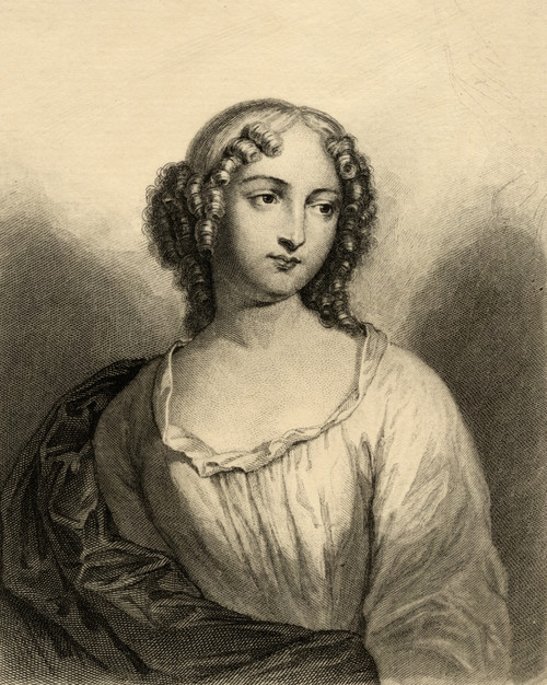 Louise De La Valliere, 1644-1710. Mistress Of Louis Xiv Of France. Photo-Etching After The Engraving By Francois. From The Book _ Lady Jackson?S Works, Old Paris Ii, It?S Court And Literary Salons? Published London 1899. PosterPrint - Item # VARDPI18