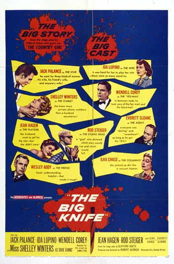 The Big Knife Movie Poster (11 x 17) - Item # MOV414085