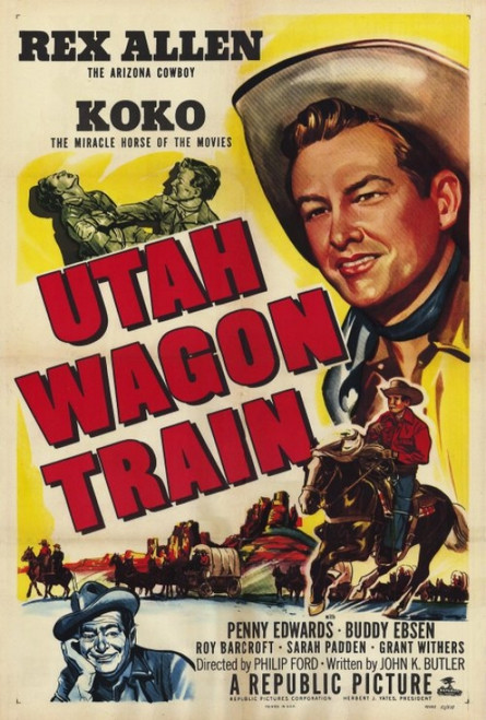 Utah Wagon Train Movie Poster Print (27 x 40) - Item # MOVAH1642