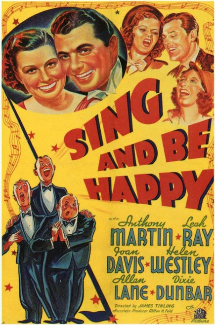 Sing and Be Happy Movie Poster Print (27 x 40) - Item # MOVAF8333
