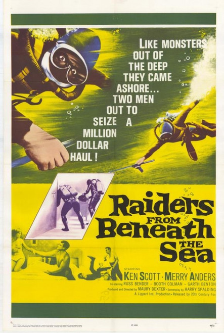 Raiders From Beneath the Sea Movie Poster Print (27 x 40) - Item # MOVEH3230