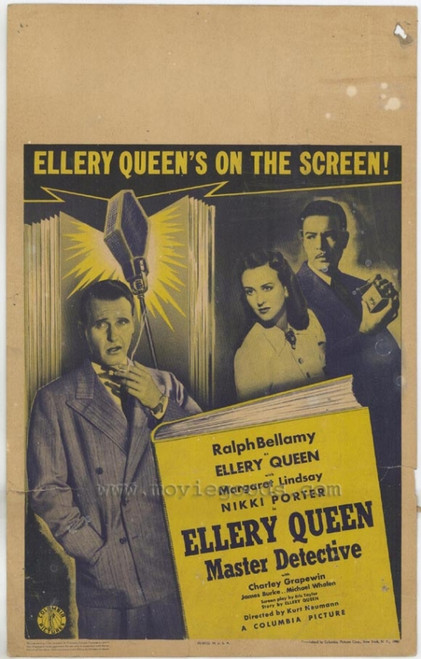 Ellery Queen, Master Detective Movie Poster Print (27 x 40) - Item # MOVCH2611