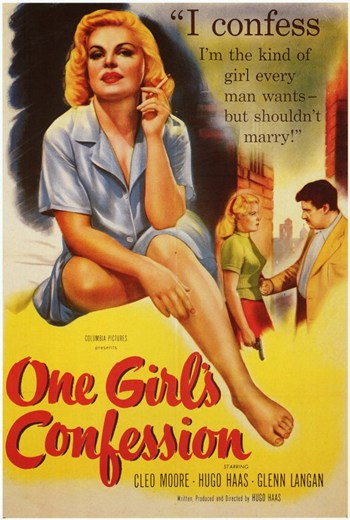 One Girl's Confession Movie Poster (11 x 17) - Item # MOV198810
