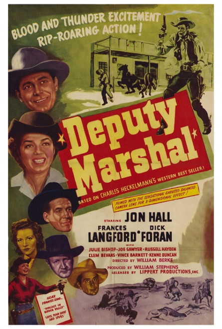 Deputy Marshal Movie Poster Print (27 x 40) - Item # MOVIH6648