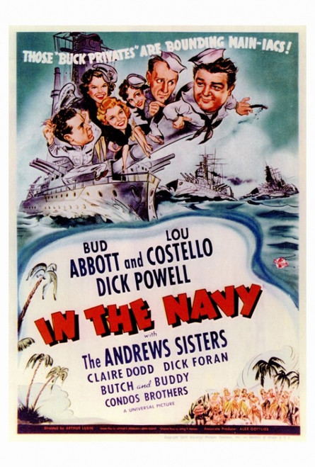 In the Navy Movie Poster Print (27 x 40) - Item # MOVAF8172