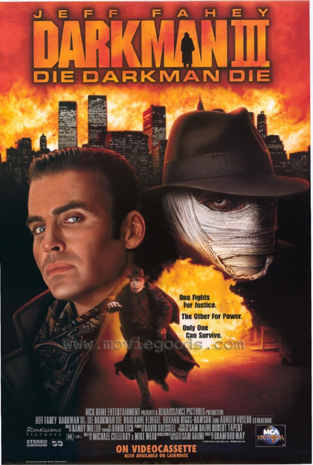 Darkman 3: Die Darkman Die Movie Poster Print (27 x 40) - Item # MOVGH0681
