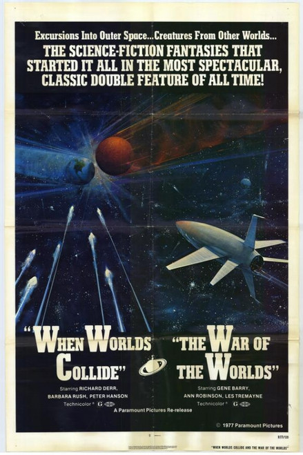 When Worlds Collide / War of the Worlds Combo Movie Poster Print (27 x 40) - Item # MOVIH2722