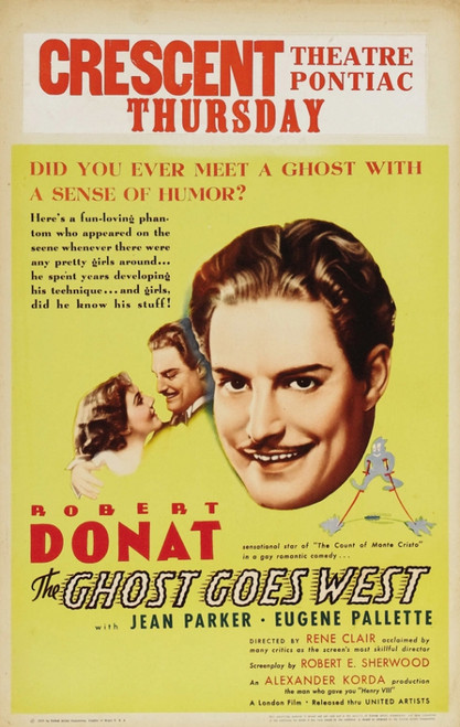 The Ghost Goes West Movie Poster Print (27 x 40) - Item # MOVCI9457