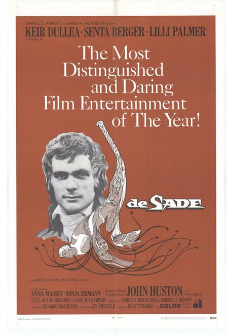 De Sade Movie Poster Print (27 x 40) - Item # MOVIH2291