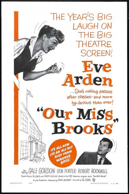 Our Miss Brooks Movie Poster Print (27 x 40) - Item # MOVAB91183