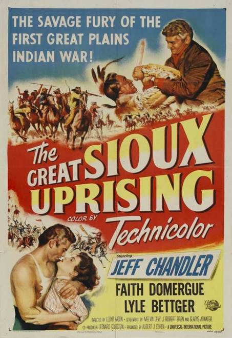 The Great Sioux Uprising Movie Poster Print (27 x 40) - Item # MOVCB07460