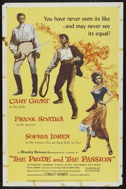 The Pride and the Passion Movie Poster Print (27 x 40) - Item # MOVAB19730