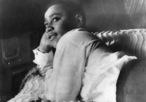 Emmett Till Lying On His Bed In His Chicago Home In 1955. While Visiting His Relatives In Money History - Item # VAREVCCSUB002CS300