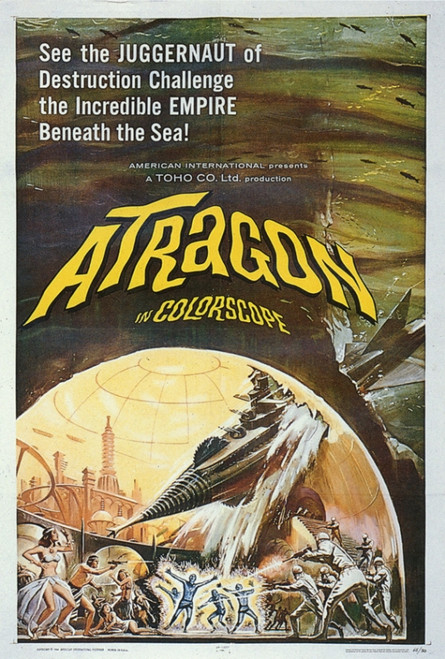 Atragon Movie Poster Print (27 x 40) - Item # MOVGF5332