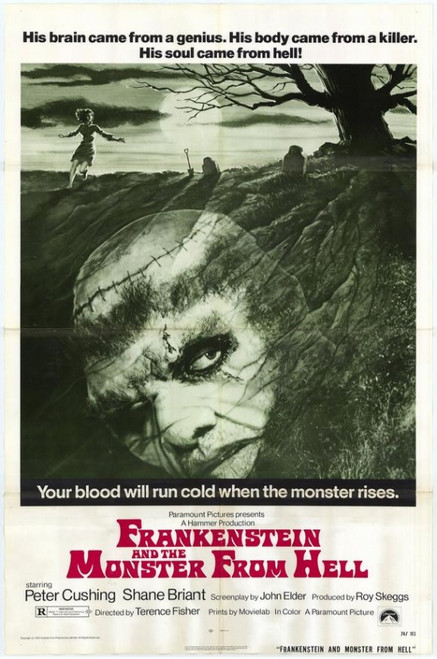 Frankenstein and the Monster from Hell Movie Poster Print (27 x 40) - Item # MOVGF2419