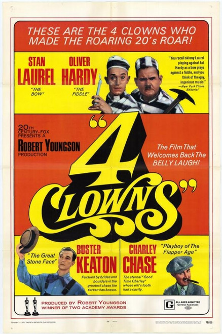 Four Clowns Movie Poster Print (27 x 40) - Item # MOVCH8607