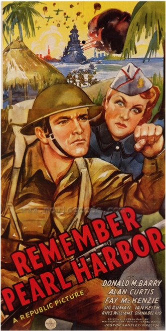Remember Pearl Harbor Movie Poster Print (27 x 40) - Item # MOVAF3297