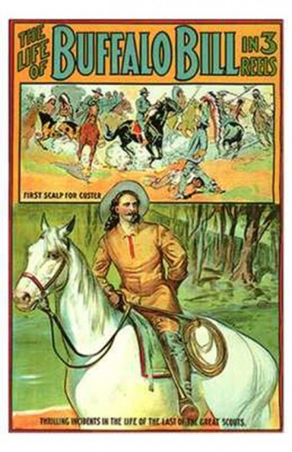 The Life of Buffalo Bill Movie Poster (11 x 17) - Item # MOV200073