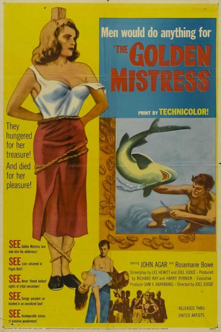 The Golden Mistress Movie Poster Print (27 x 40) - Item # MOVAI7690 The Golden Mistress Movie Poster Print (27 x 40) - Item # MOVAI7690