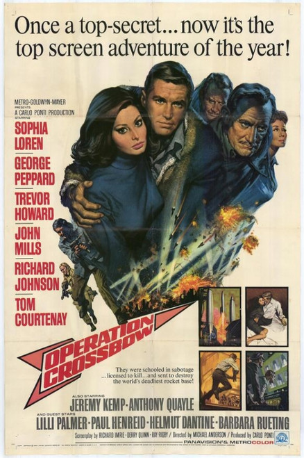 Operation Crossbow Movie Poster Print (27 x 40) - Item # MOVIH9607