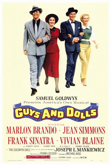 Guys and Dolls Movie Poster Print (27 x 40) - Item # MOVIF0174