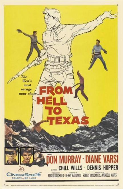 From Hell to Texas Movie Poster Print (27 x 40) - Item # MOVIJ6215