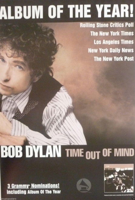 Bob Dylan Time Out of My Mind Version 4 Poster - Item # RAR9992601